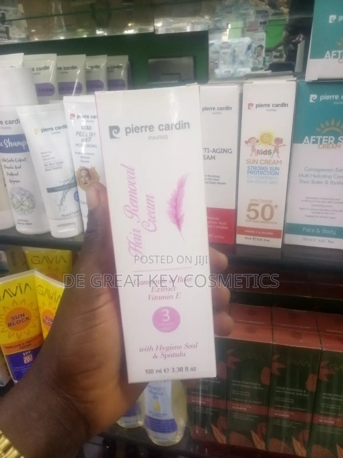 Pierre Cardin Paris Hair Removal Cream Vitamin E