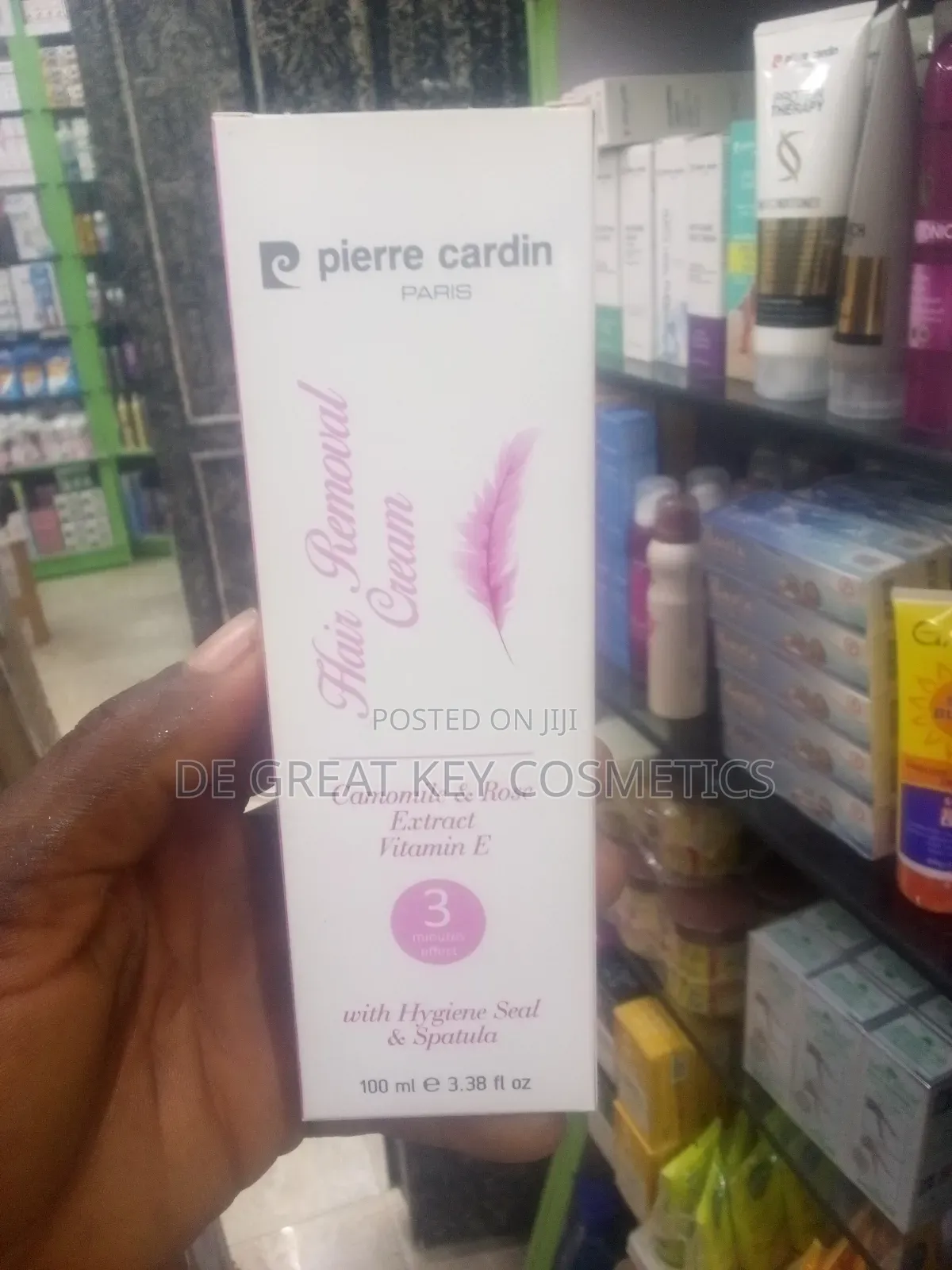 Pierre Cardin Paris Hair Removal Cream Vitamin E