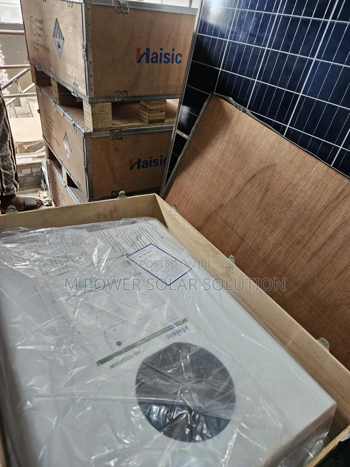 8960kwh 24v Haisic Solar Lithium Battery