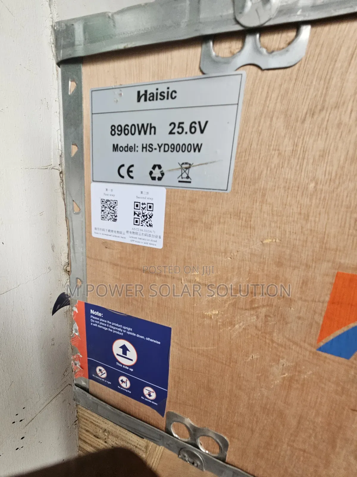 8960kwh 24v Haisic Solar Lithium Battery