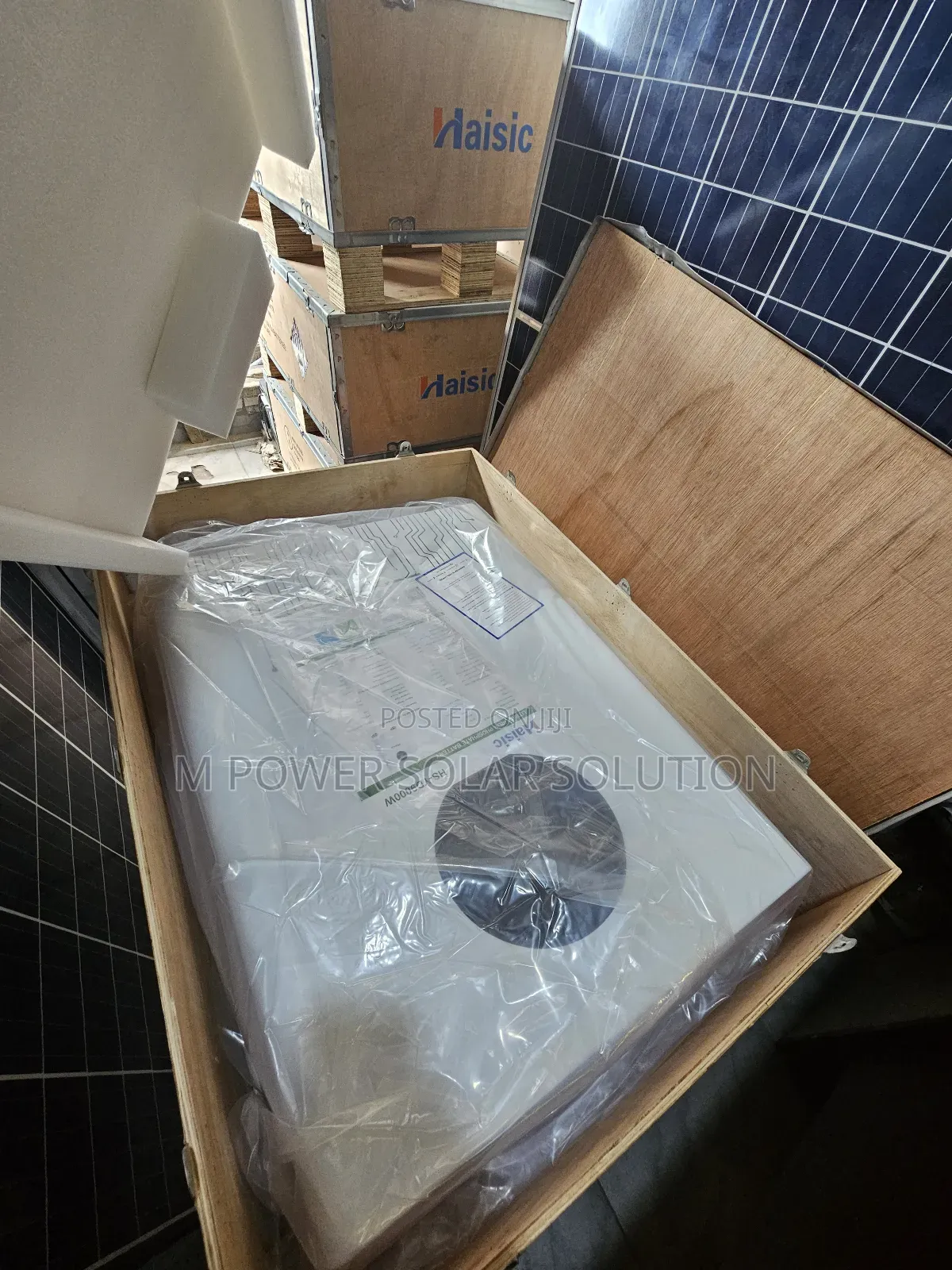 8960kwh 24v Haisic Solar Lithium Battery