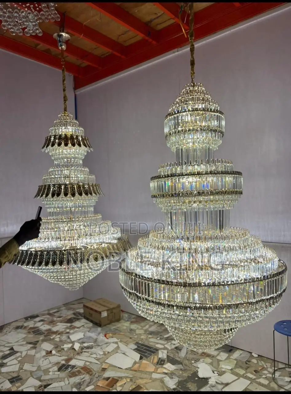 2024new European Duplex Large Chandelier Villa Building