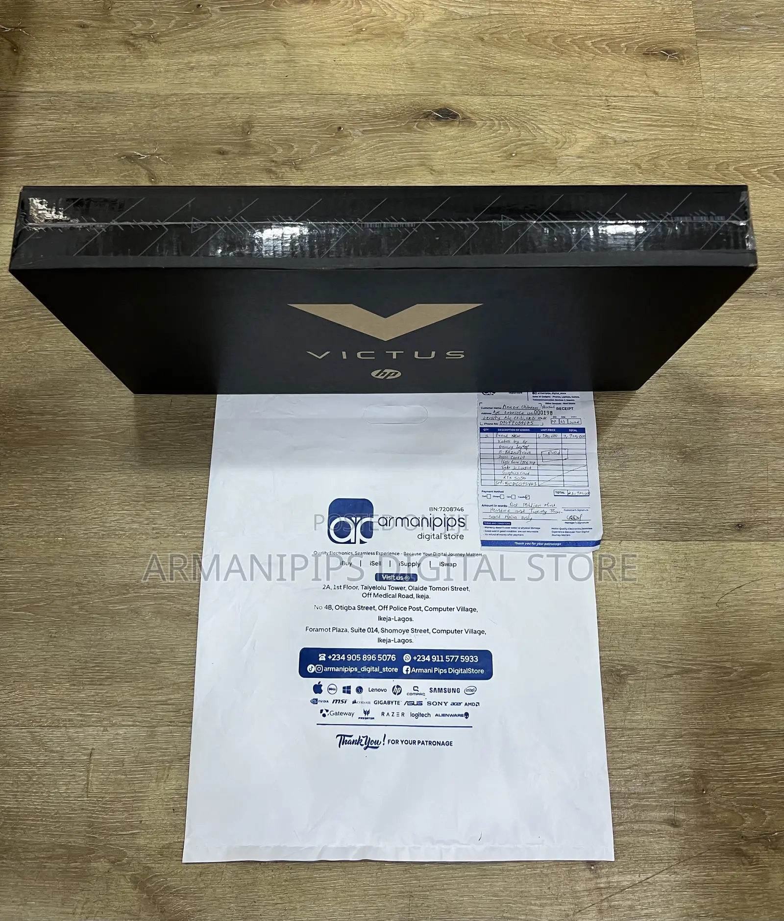 New Laptop HP Victus 15 16GB Intel Core i7 SSD 1T