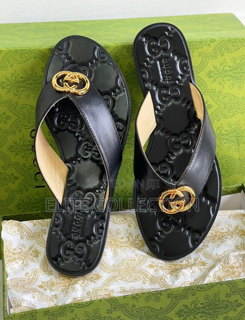 High Quality Gucci Slippers Original Size 37-43