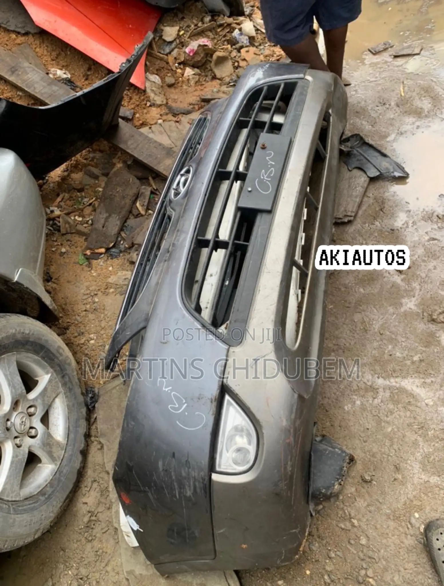 Complete Front Bumper for Hyundai Accent 2017