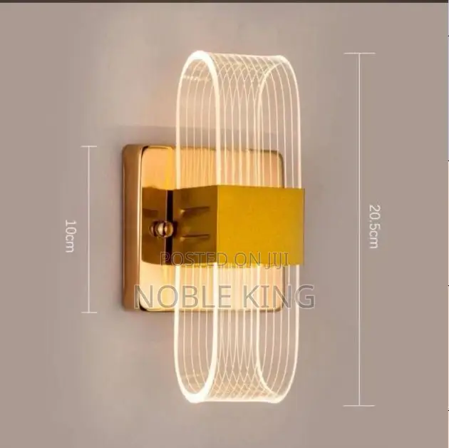 Nordic Luxury Wall Lamp Led Bedside Lamp Aluminum Wall Light