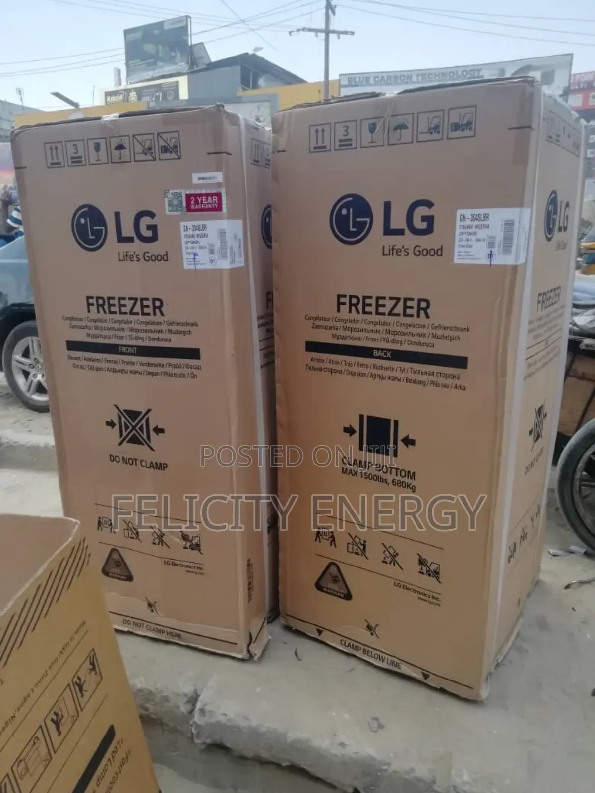 Lg Solar Iceblock Making Freezer 200liters