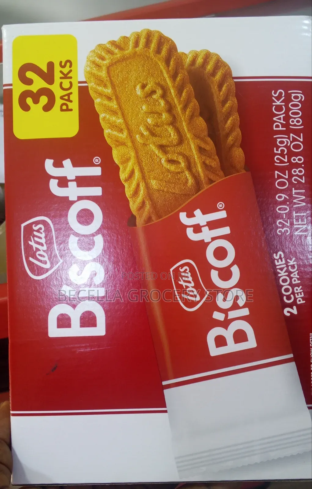 Lotus Biscoff 32 Packs