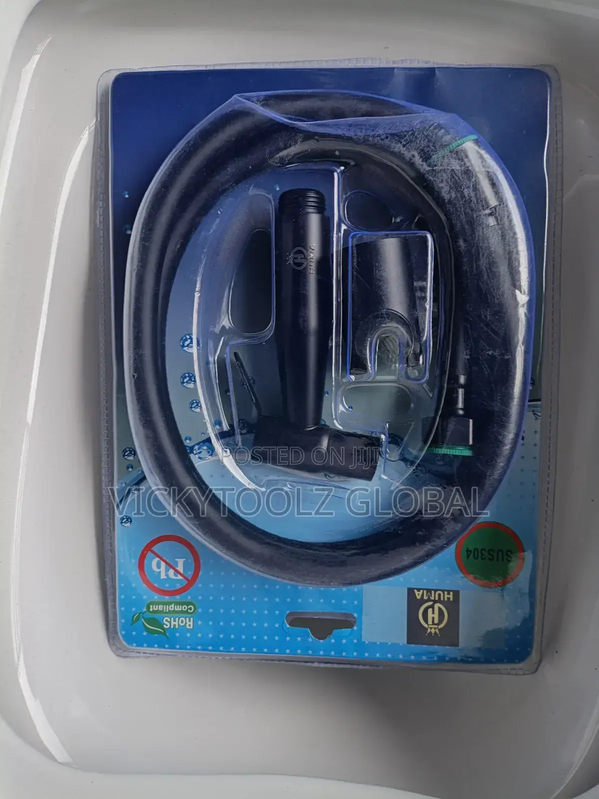 Steel Bum Bum Washer / Shut Off Sprayer