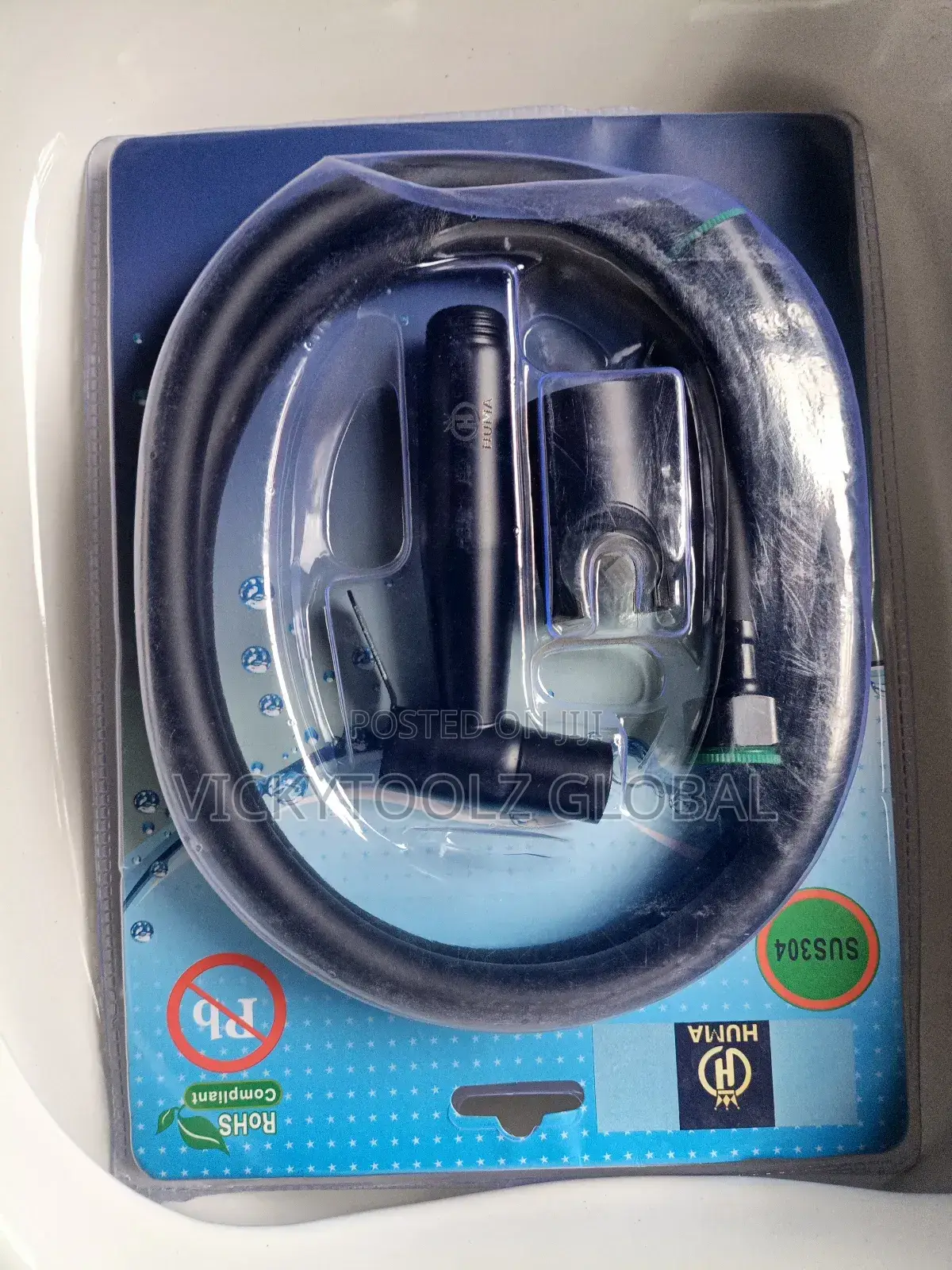 Steel Bum Bum Washer / Shut Off Sprayer