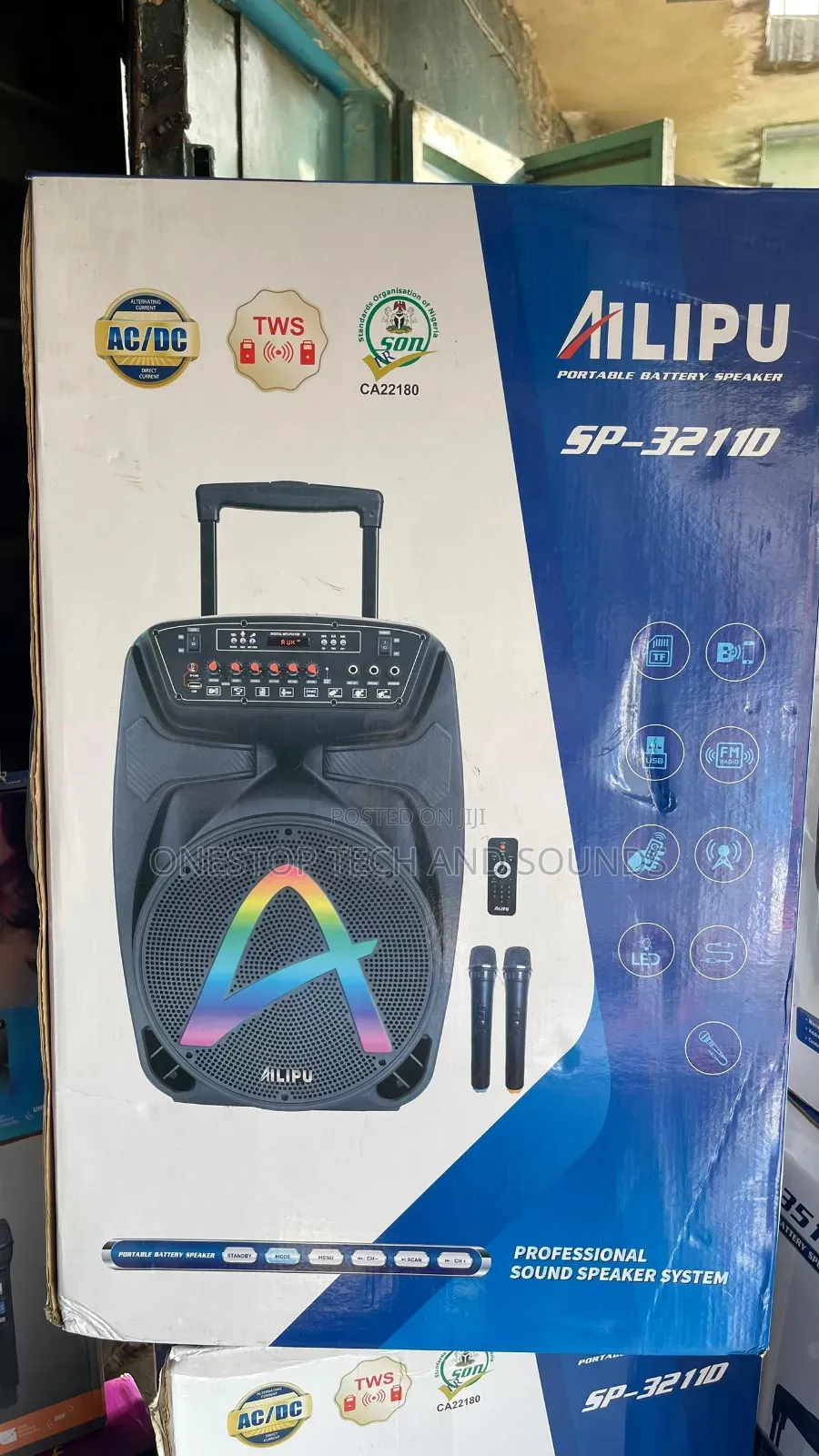 Professional Ailipu Sp-3211d Portable Pa System