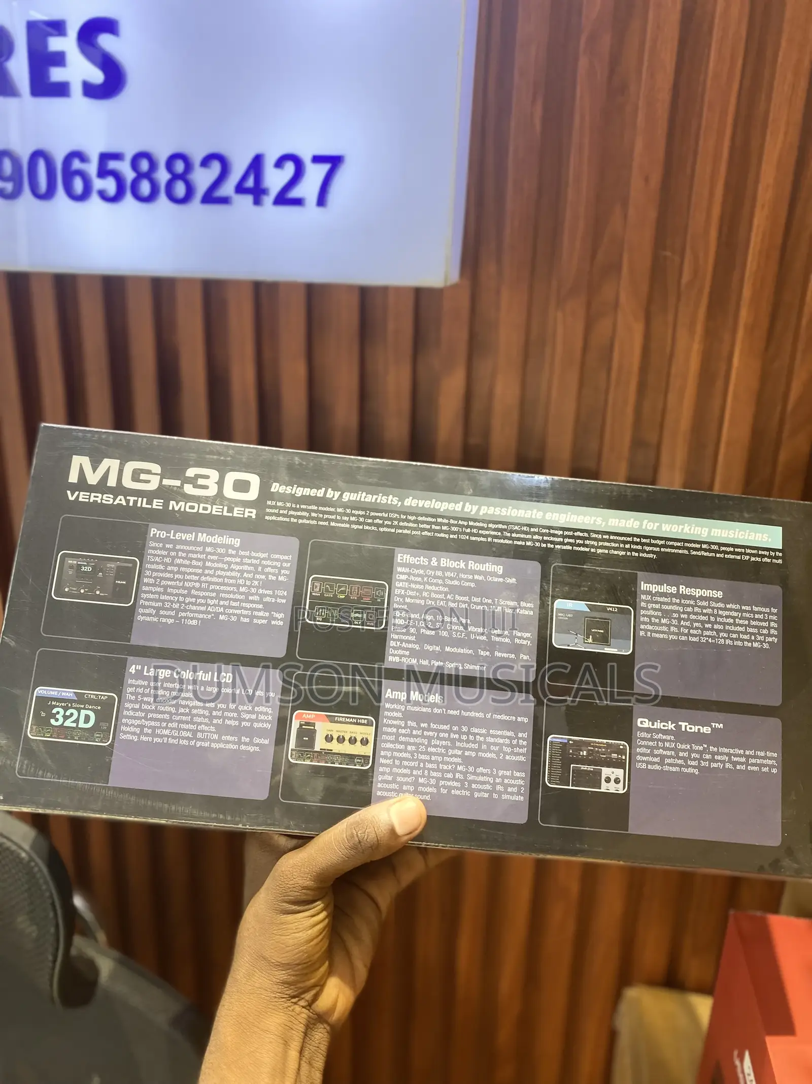 Nux Mg-30 Guitar Effect