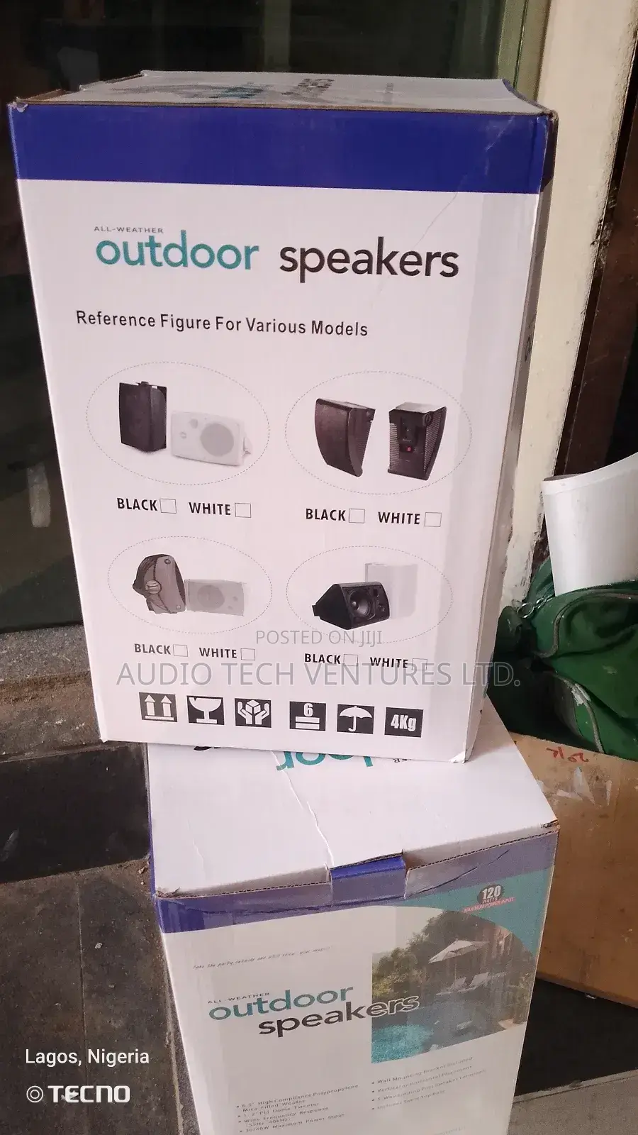 A Pair of Yamaha Outdoor