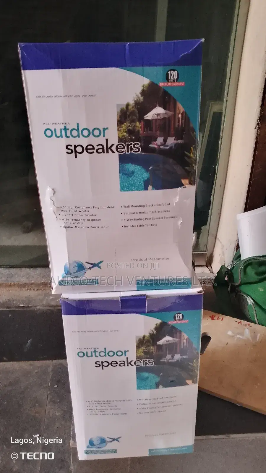 A Pair of Yamaha Outdoor