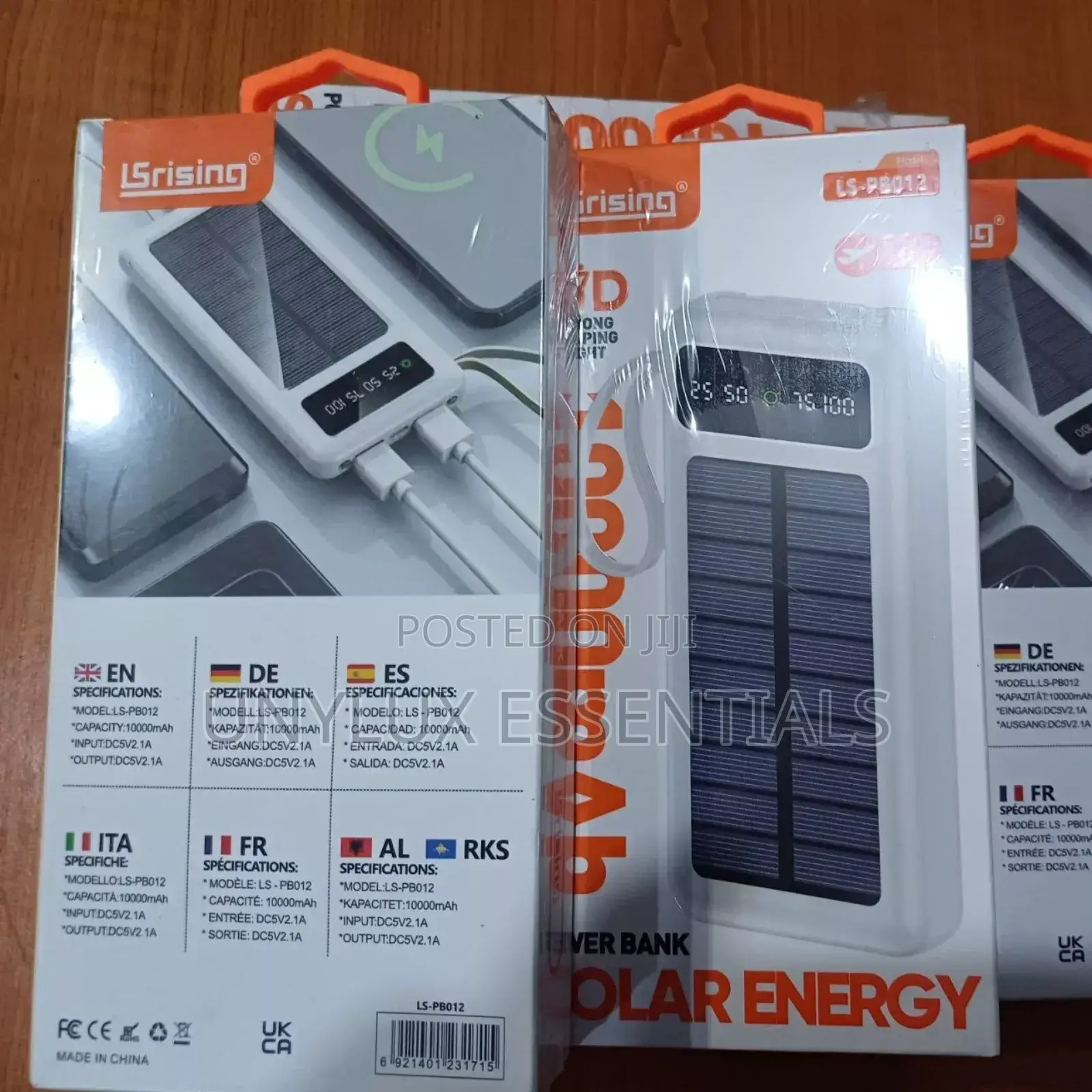 10,000mah Solar Energy Power Bank