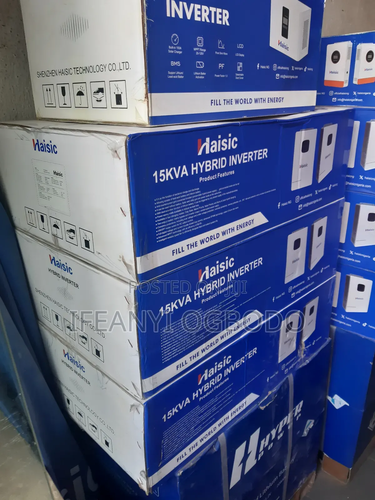 Haisic Solar Inverter 15kva 48v Hybrid