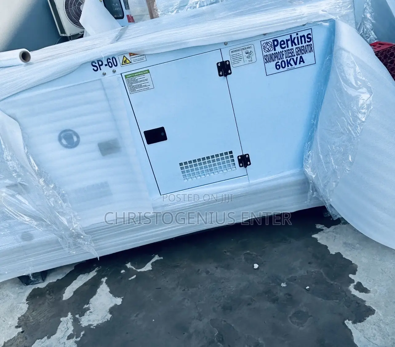 Super Noiseless Perkins Generator 60kva