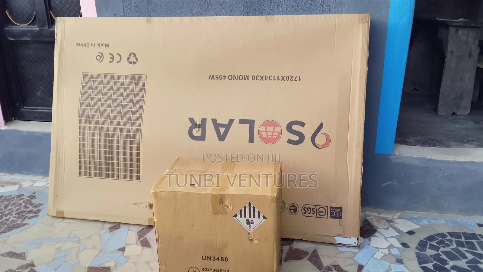 495 Wax Mono Solar Panel