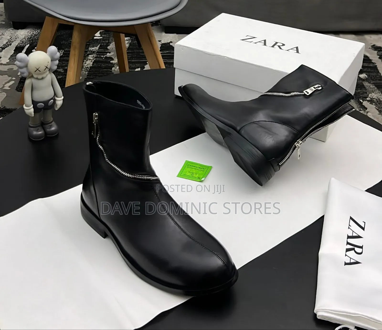 Zara Double Zip Boots
