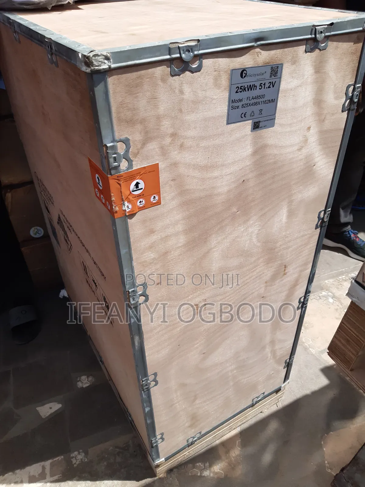 Felicity Lithium Battery 25kwh 51.2v