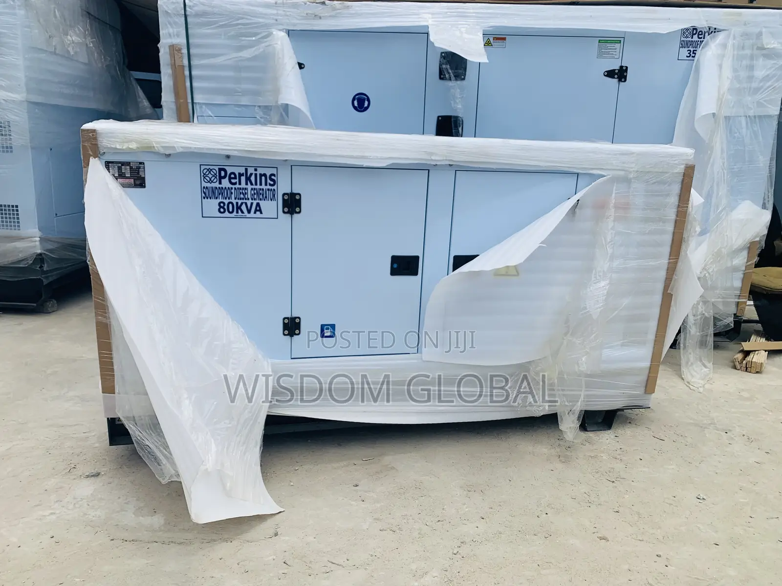 Original 80kva Perkins Generator
