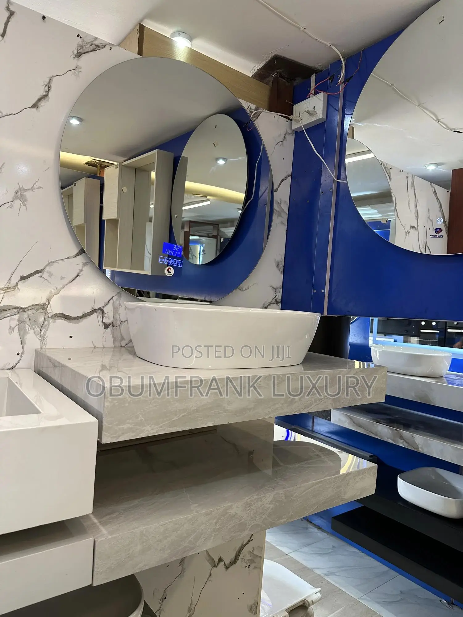 High-quality Cabinet Marble Basin