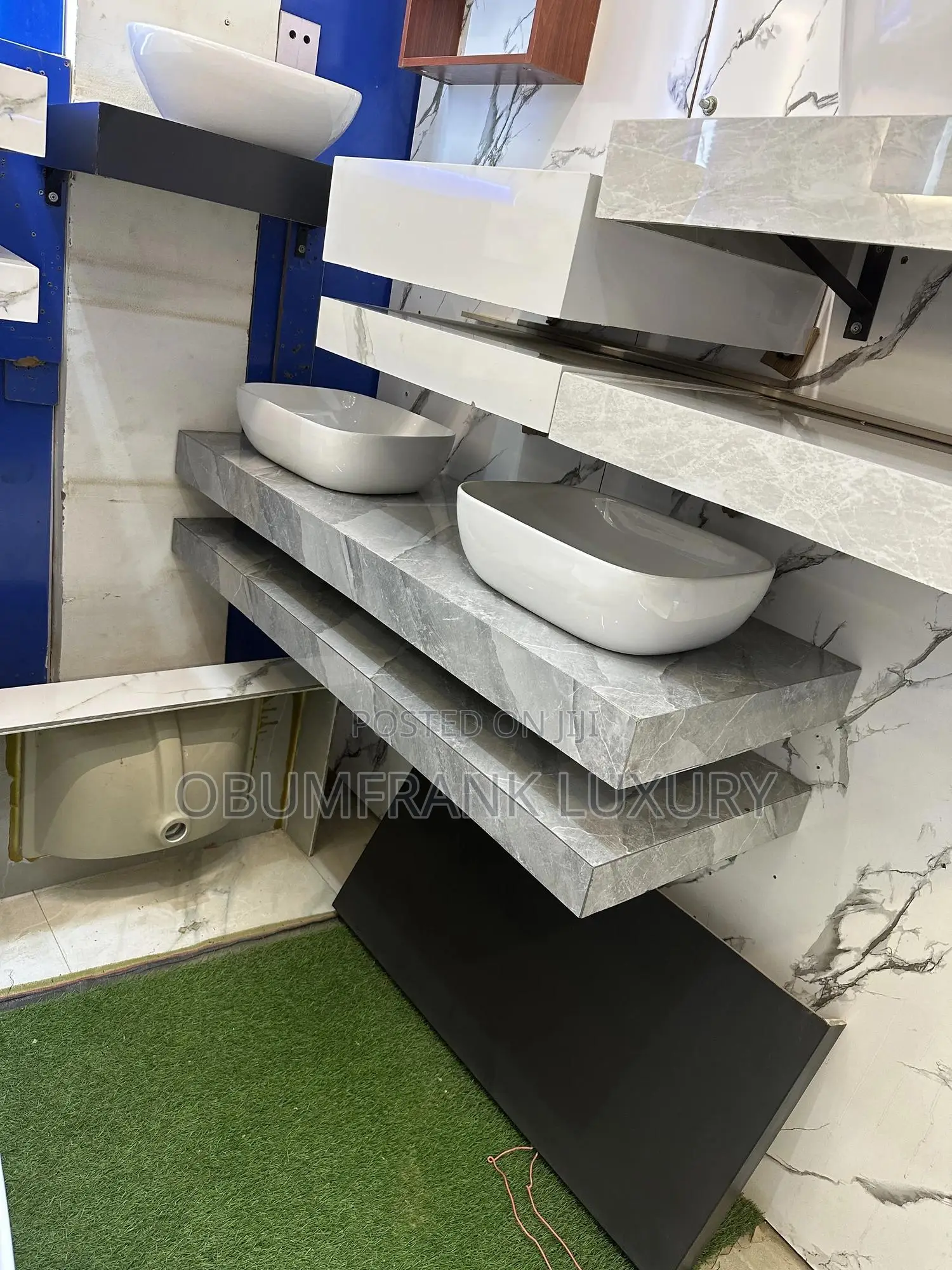 High-quality Cabinet Marble Basin