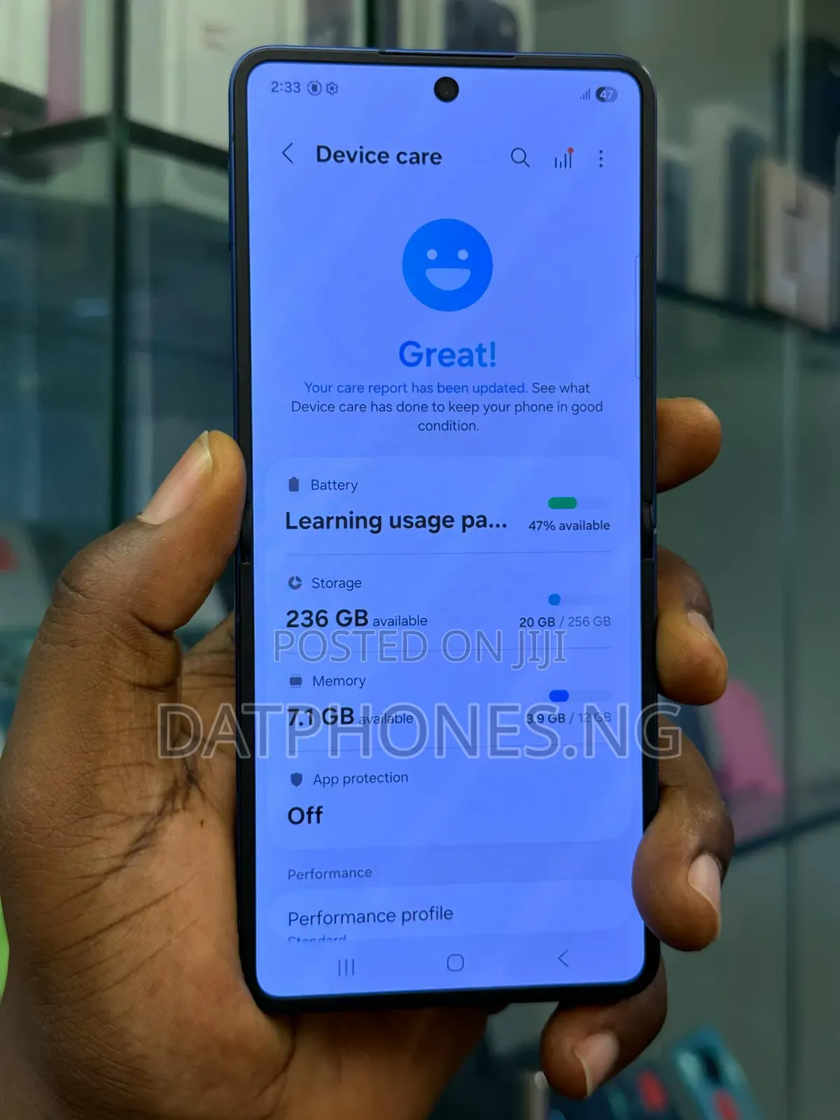 Samsung Galaxy Z Flip7 256 GB Blue
