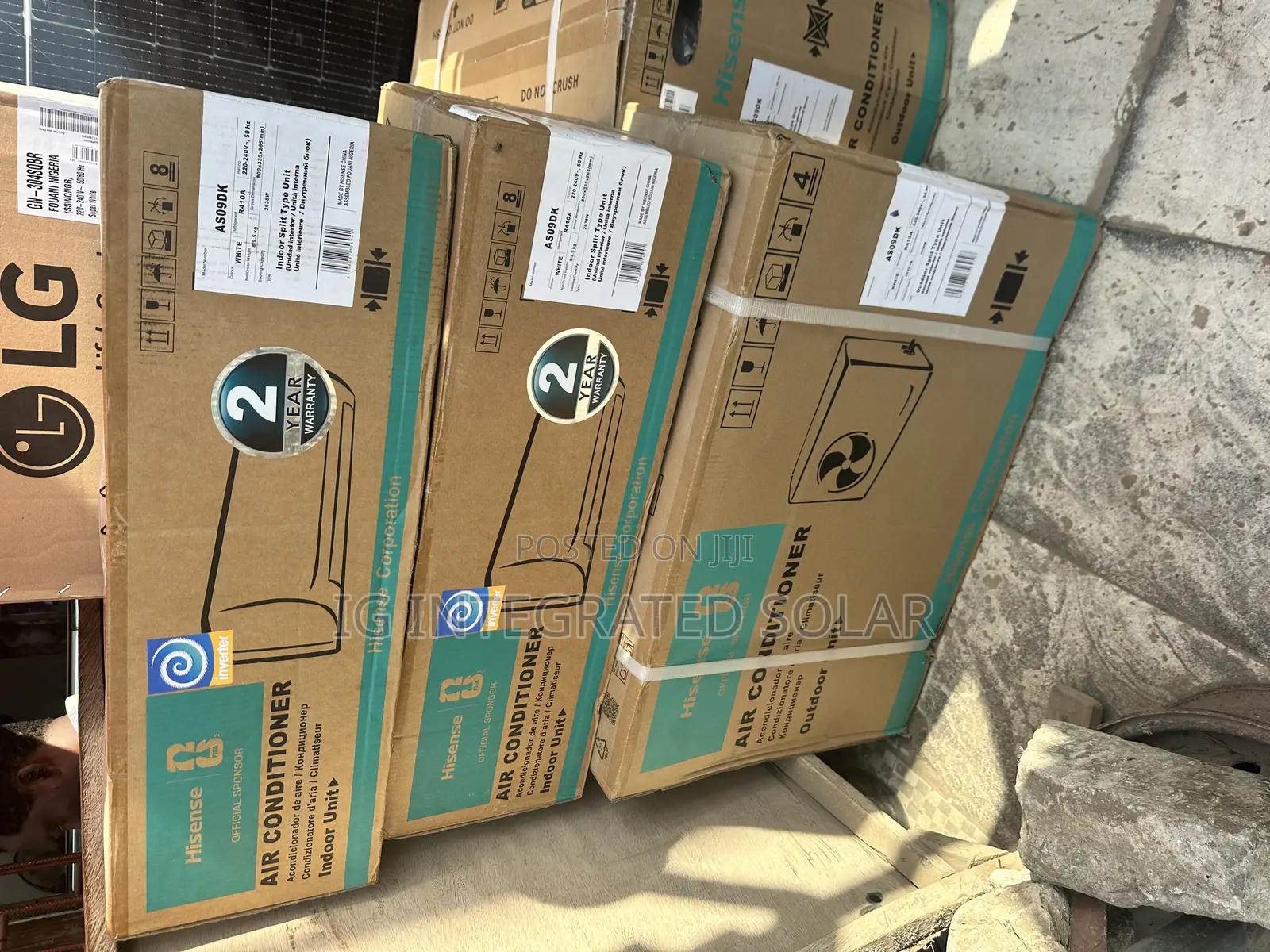 1hp Hisense Inverter Ac With 2years Warranty