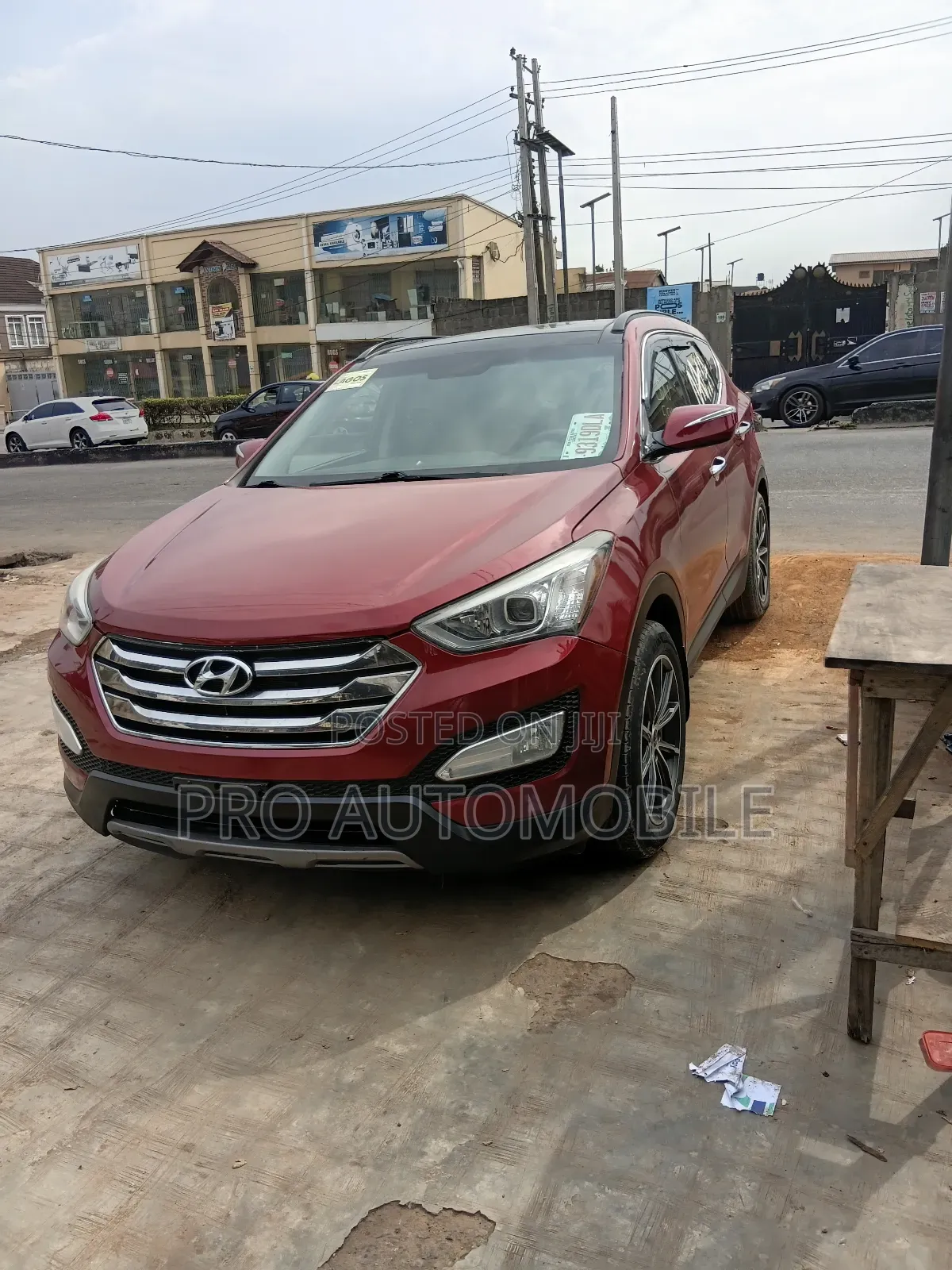 Hyundai Santa Fe 2014 Red