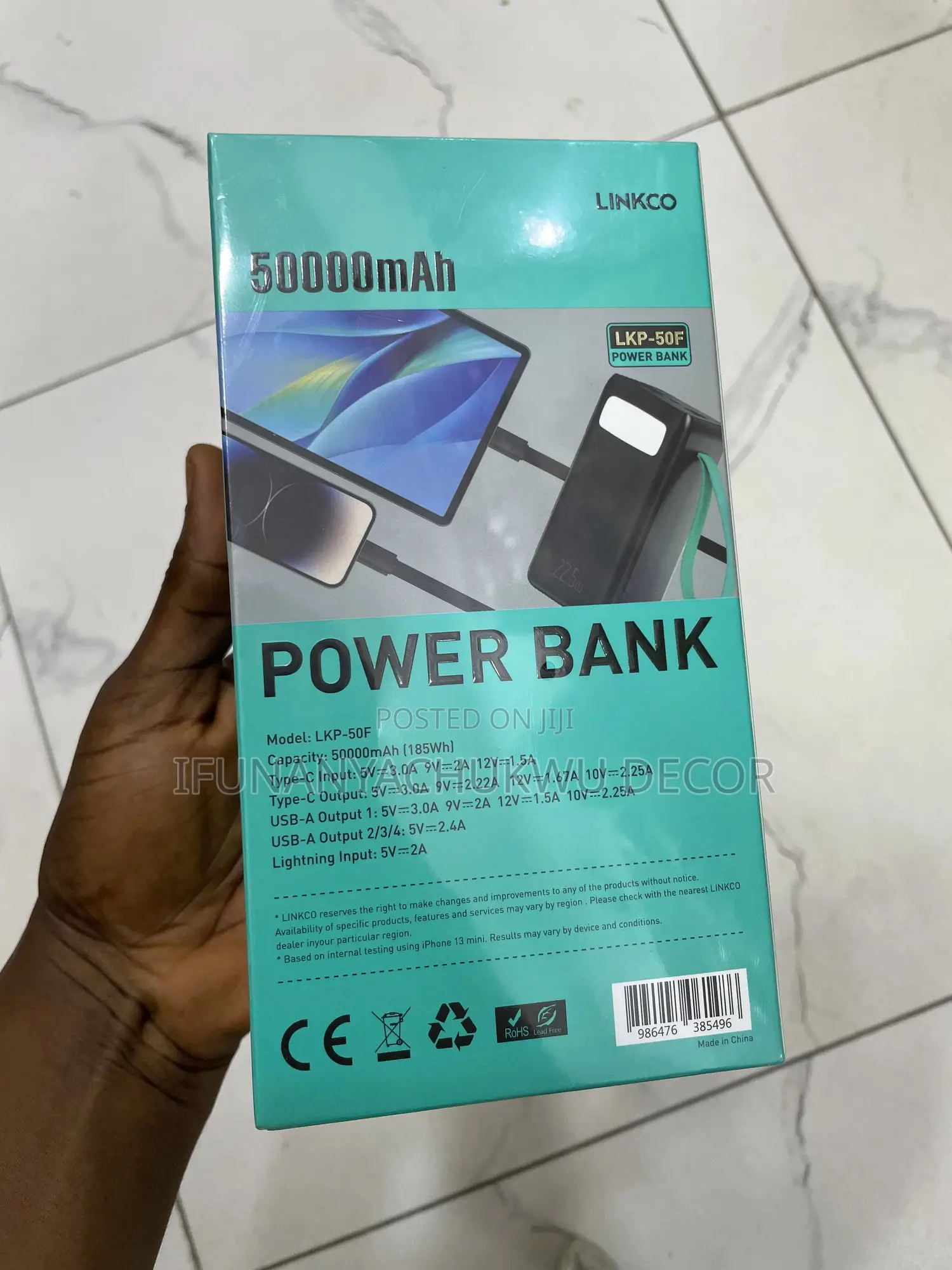 50,000mah Linkco Power Bank