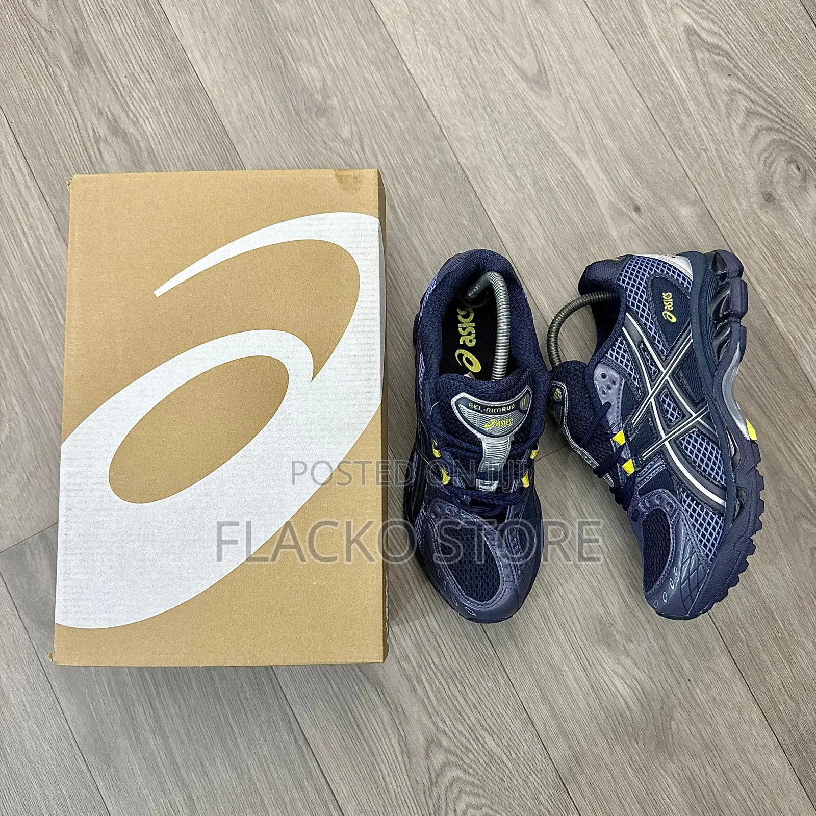 Original Asics Gel Nimbus 10.1 Lemon Spark Sneakers