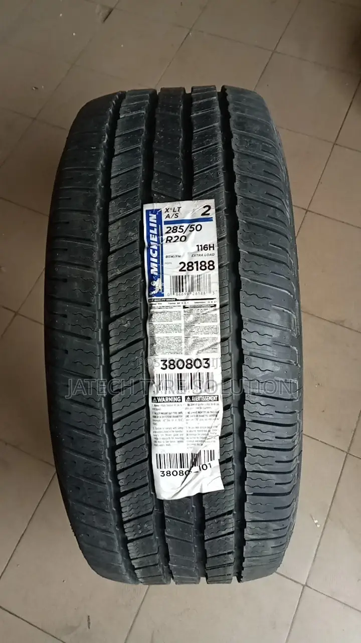285/50/20 Michelin, Dunlop and Bridgestone