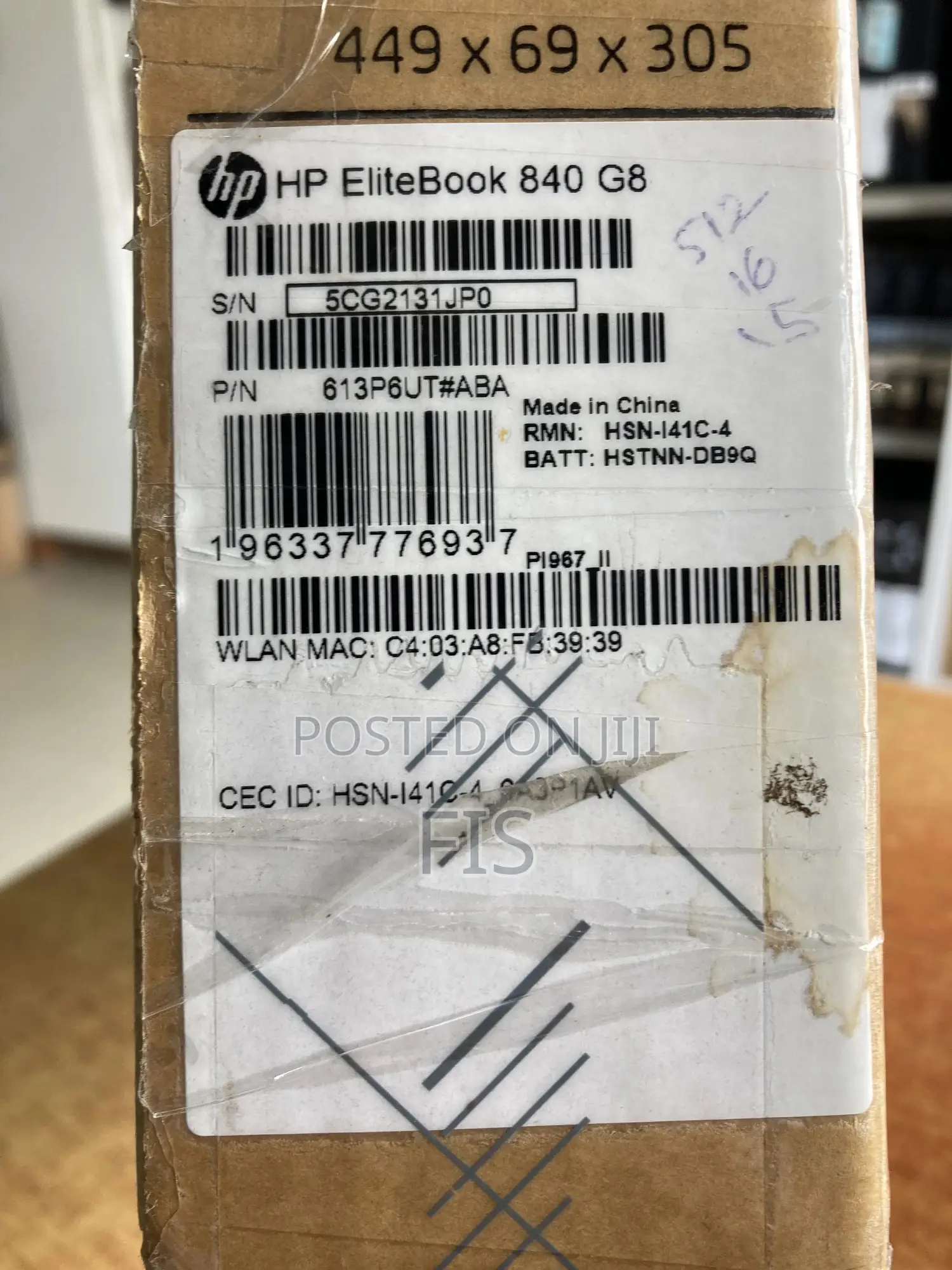 New Laptop HP EliteBook 840 G8 16GB Intel Core i5 SSD 512GB