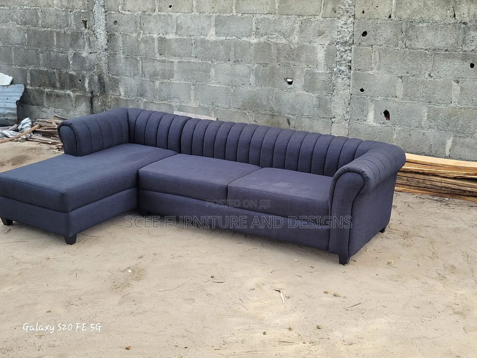 Dark Gray L Shap