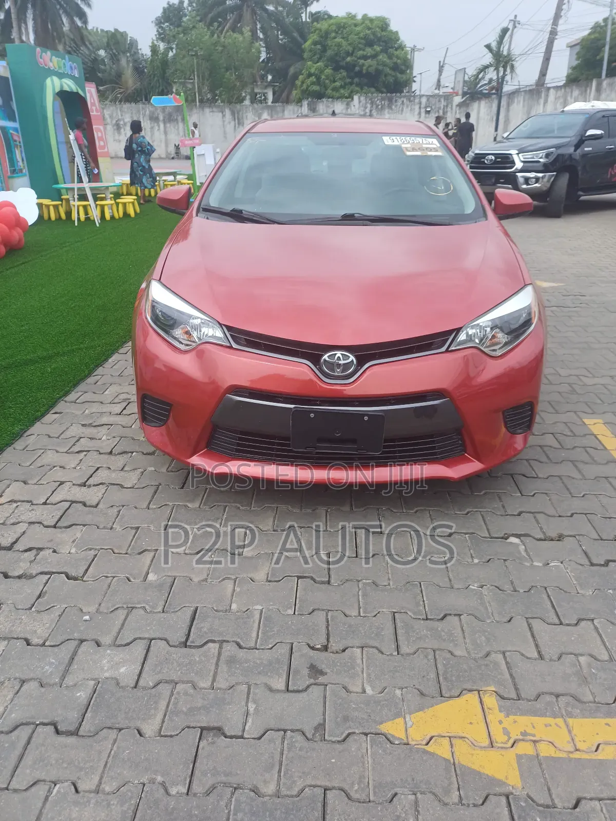 Toyota Corolla L 4dr Sedan (1.8L 4cyl 4A) 2015 Red
