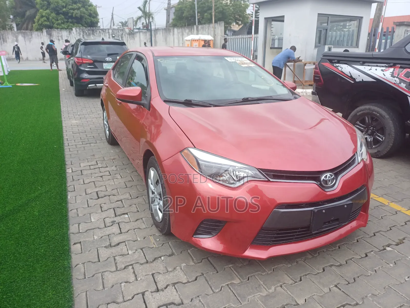 Toyota Corolla L 4dr Sedan (1.8L 4cyl 4A) 2015 Red