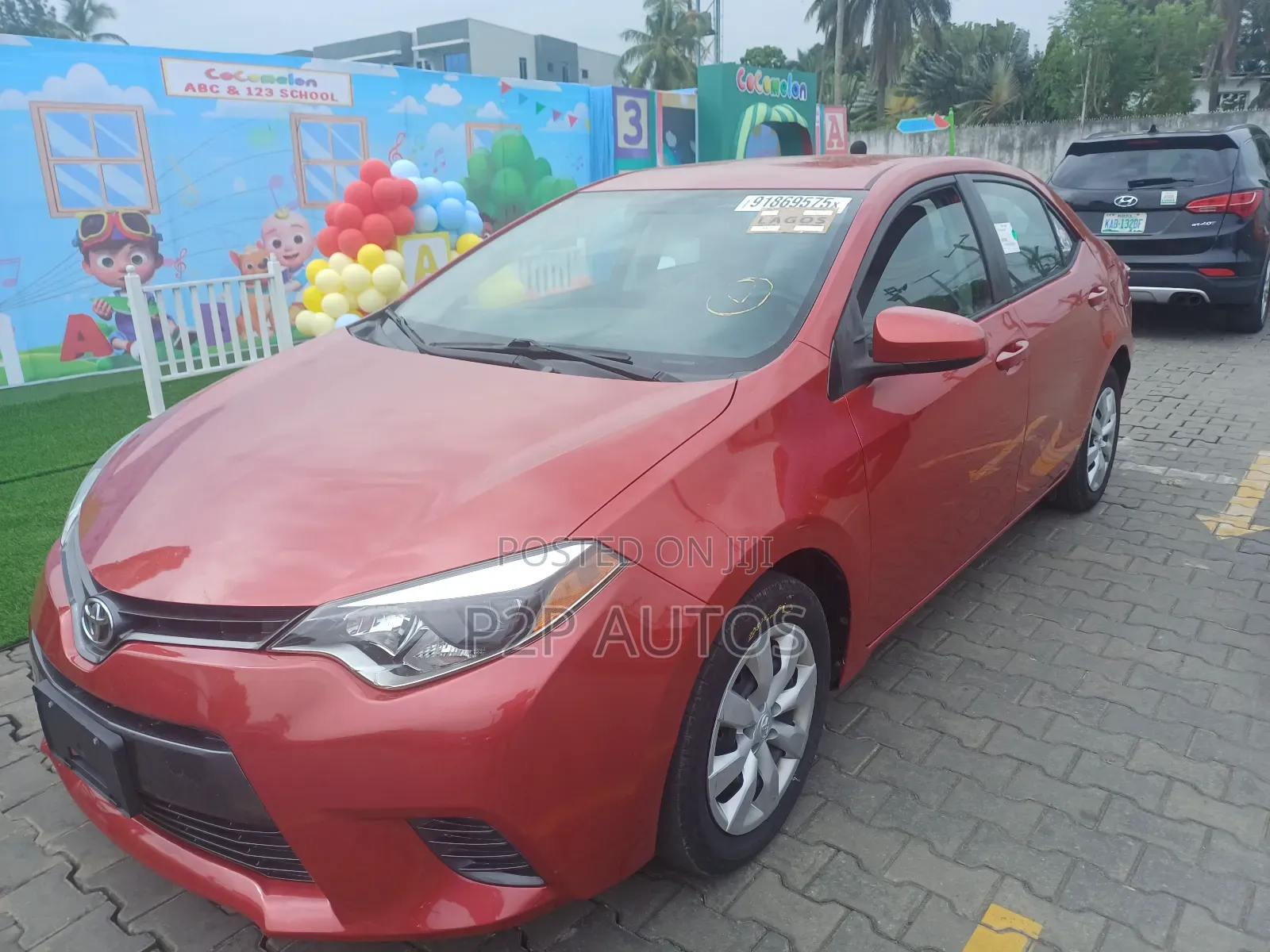 Toyota Corolla L 4dr Sedan (1.8L 4cyl 4A) 2015 Red