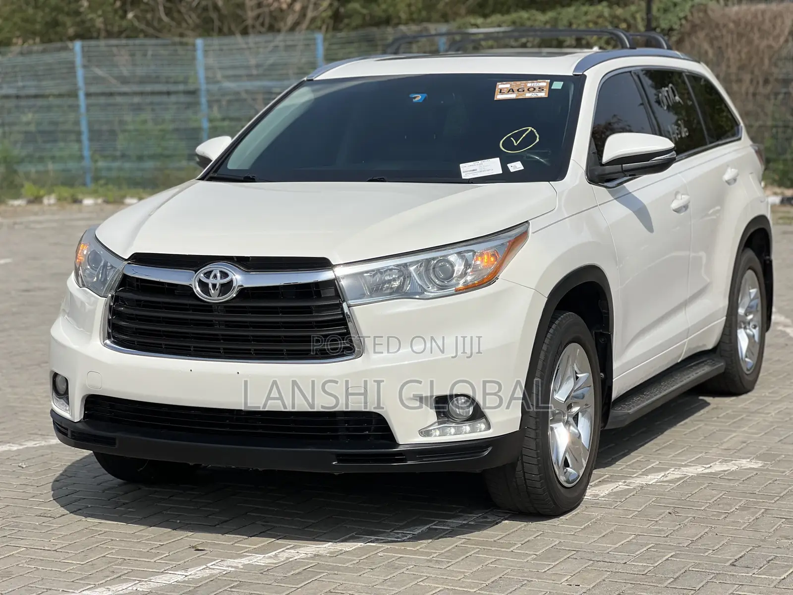 Toyota Highlander Limited 4dr SUV (3.5L 6cyl 6A) 2014 White