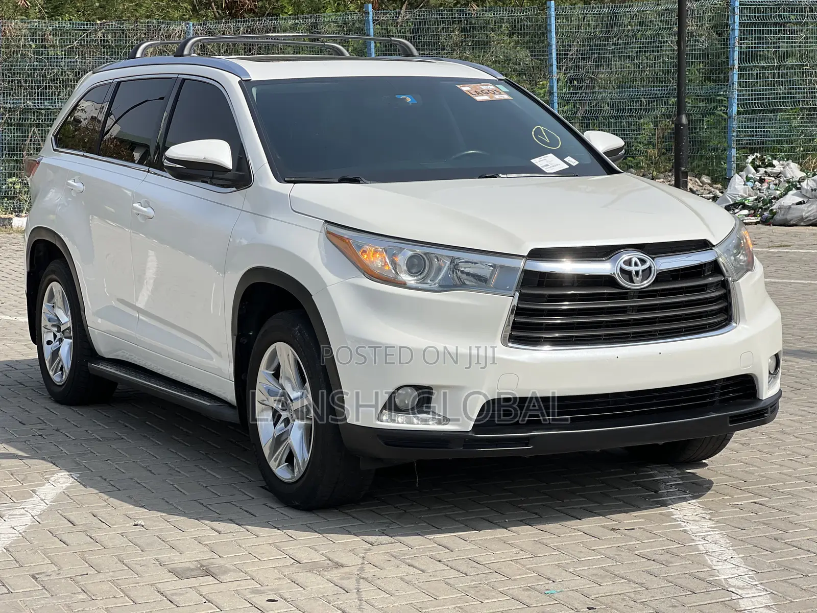 Toyota Highlander Limited 4dr SUV (3.5L 6cyl 6A) 2014 White