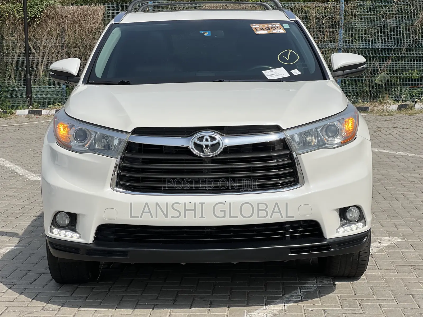 Toyota Highlander Limited 4dr SUV (3.5L 6cyl 6A) 2014 White