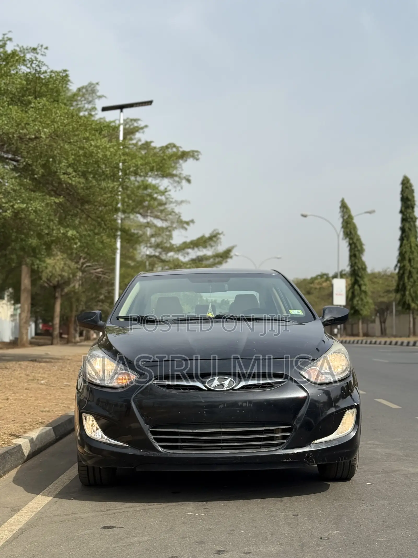 Hyundai Accent GLS 4dr Sedan (1.6L 4cyl 6M) 2014 Black