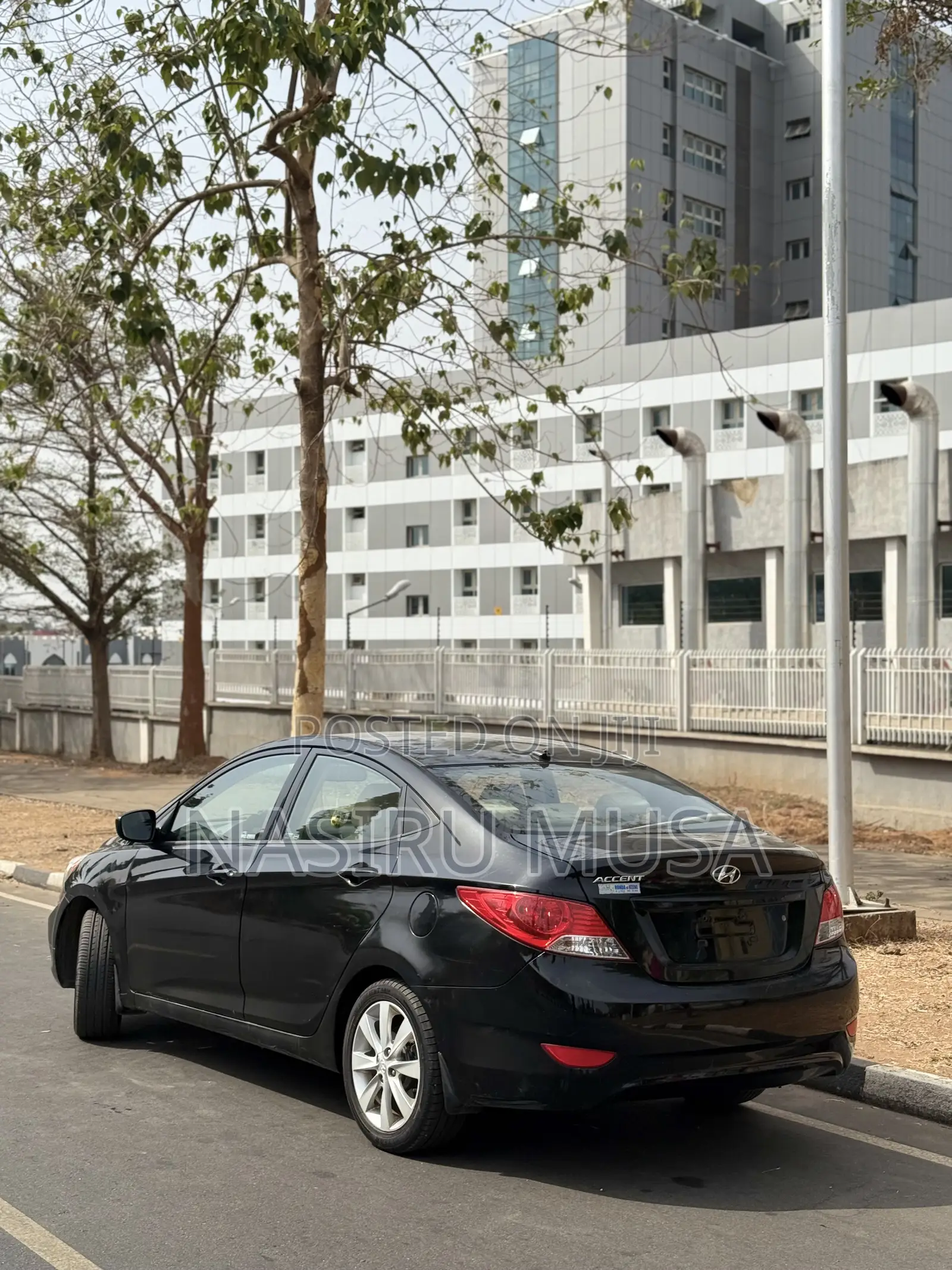 Hyundai Accent GLS 4dr Sedan (1.6L 4cyl 6M) 2014 Black