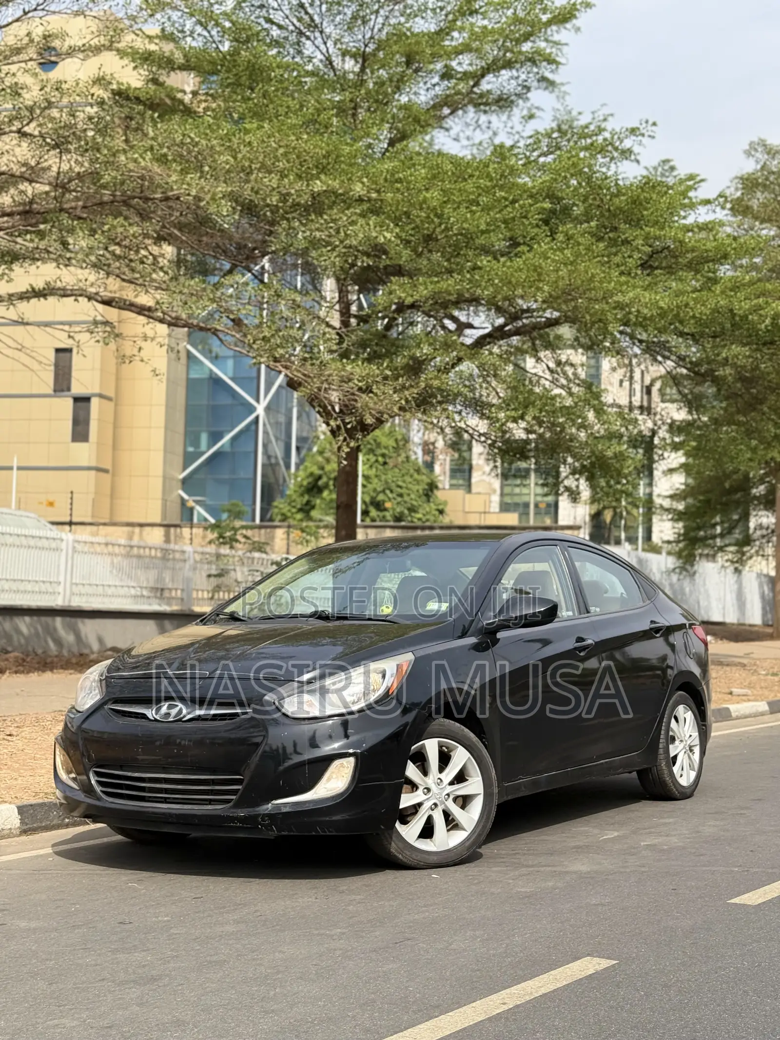 Hyundai Accent GLS 4dr Sedan (1.6L 4cyl 6M) 2014 Black
