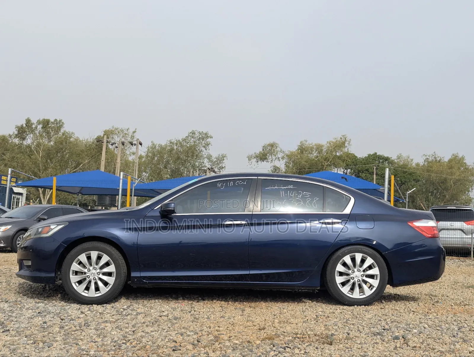 Honda Accord EX-L 4dr Sedan (2.4L 4cyl CVT) 2014 Blue