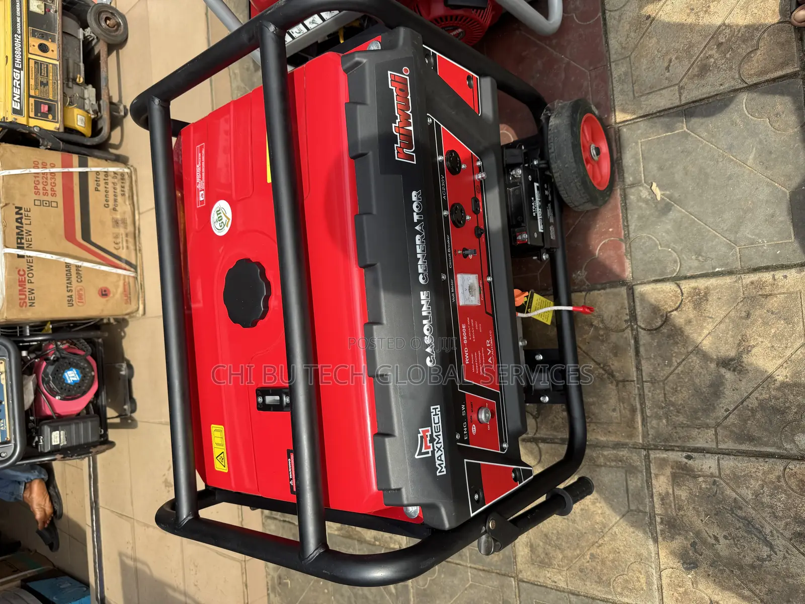 Maxmech Ruiwudi RWD-8800e Gasoline Generator.