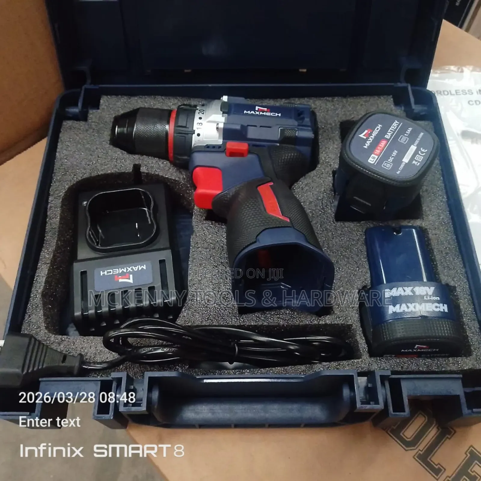 Fast Selling! Hot Deal! Maxmech 18v Cordless Drill (Cd 18-10b