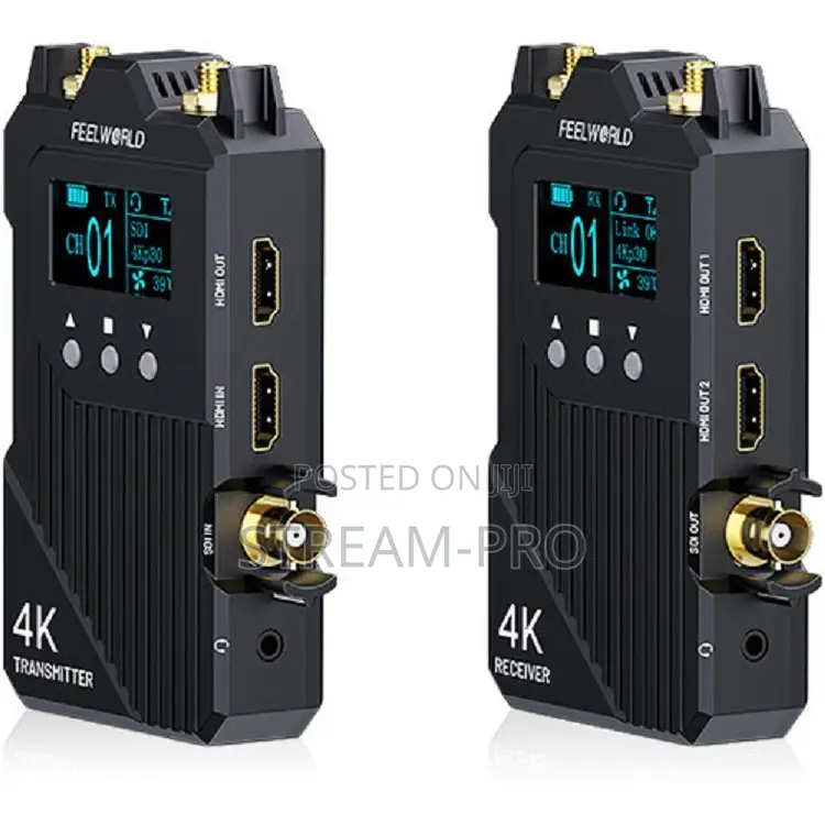 Feelworld Wt1s 1000' Sdi + Dualhdmi Wireless Video Transmission System