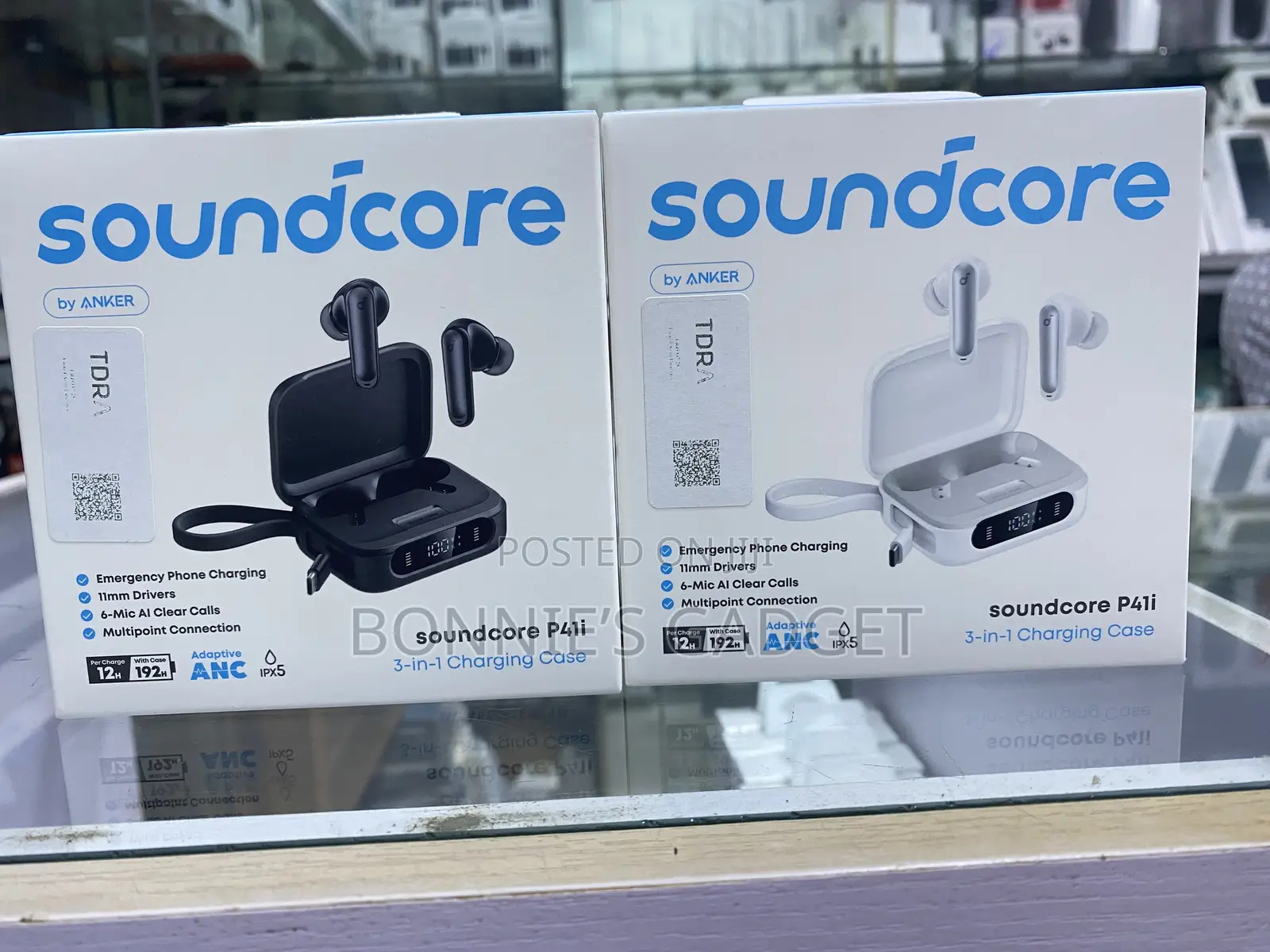 Anker Soundcore P41i Adaptive Noise Cancelling Earbuds.