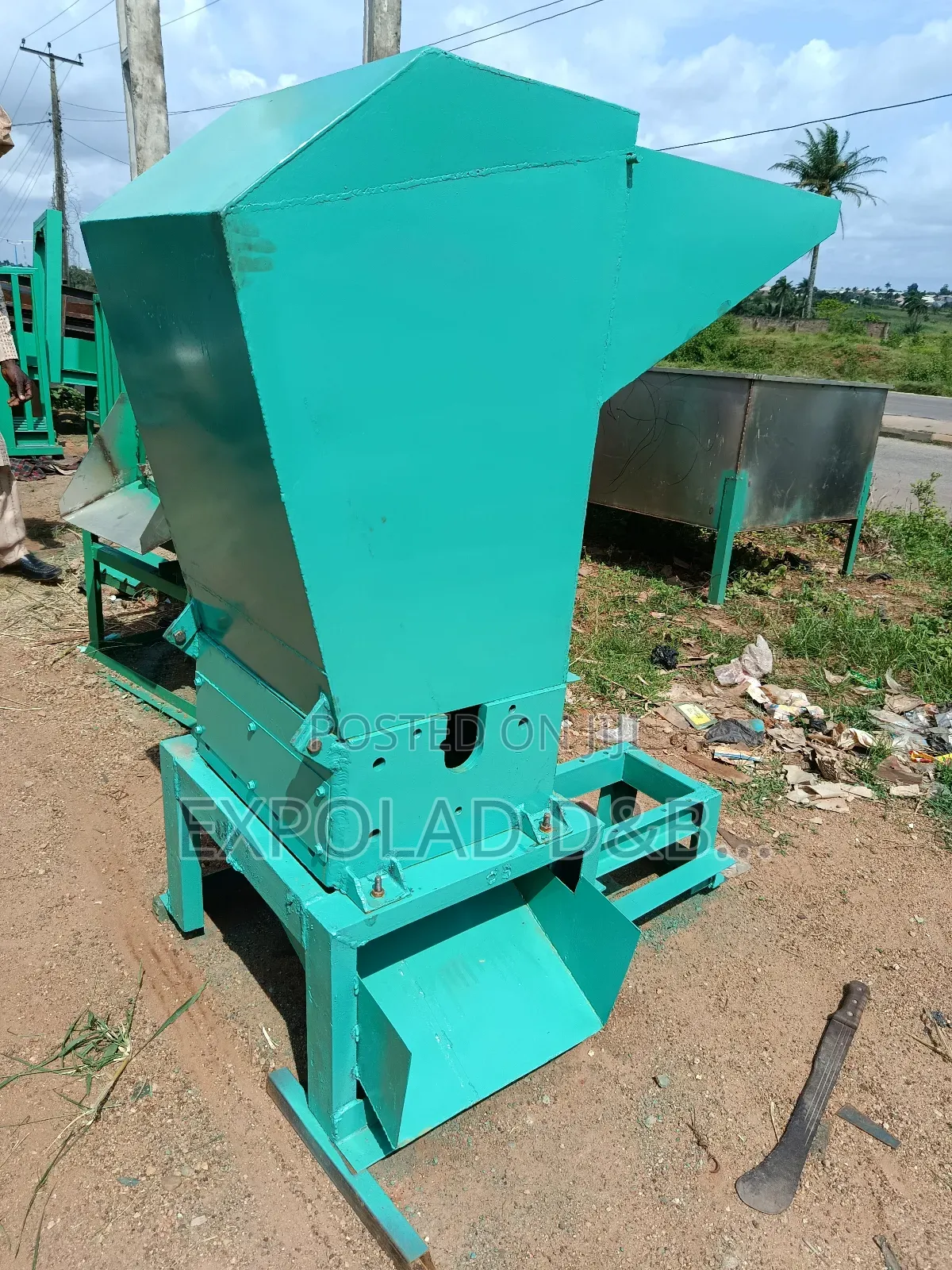 Industrial Shredder (Plastic, Paper and Nylon)